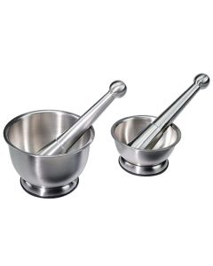 ILSA Mortaio Con Pestello D.12 Acciaio Inox 18/10