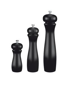 ILSA Macinapepe/sale H.12 Legno Nero C/Macina Ceramica