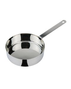 Mini Padella Ilsa monoporzioni in acciaio per aperitivi e buffet