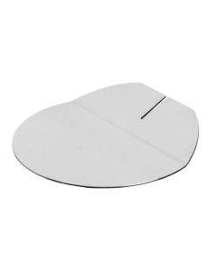 Abert Poggia Posate rotondo in acciaio inox cm 10