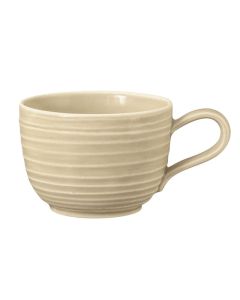 Seltmann Weiden linea Terra Tazza Cappuccino con Piattino Beige sabbia - confezione da 6 pezzi