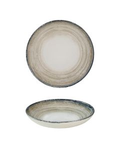 SATURNIA Siviglia Piatto Fondo linea Tellus Cm 22 - Confezione da 6 pezzi