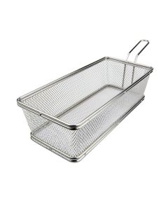 ILSA Mini Cestino Per Fritto Rett. 27x12xH6 Inox 18/10