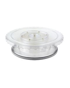 Alzata torta girevole Linea Crystal Ilsa.