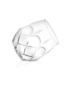 Medri Alkemist Servizio bicchieri inclinabili in vetro 38 cl - Confezione da 6 pezzi