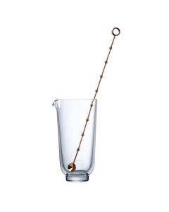 Pasabahce Mixing glass con stirrer ramato Hepburn Nude in vetro cl 65