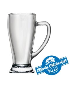 BORMIOLI ROCCO Baviera Bicchiere Con Manico Cl 38 - Confezione da 6 pezzi