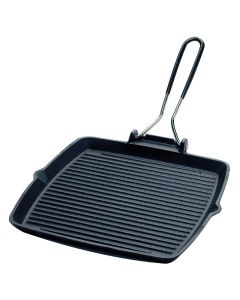 ILSA Mixgrill Bistecchiera Quadra Ghisa Smalt. Cm 24X24