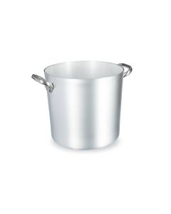 AGNELLI Pentola Alta Alluminio 2 Maniglie Inox Cm 30