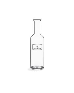 BORMIOLI LUIGI Optima Bottiglia Con Segnalimite Certificato L 1 - Confezione da 6 pezzi