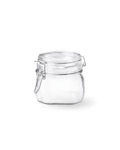 BORMIOLI ROCCO Fido Terrina Vetro Vaso Ermetico 500 G - Confezione da 6 pezzi