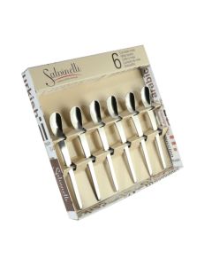 Salvinelli Goccia Cucchiaini Moka - 6 pezzi