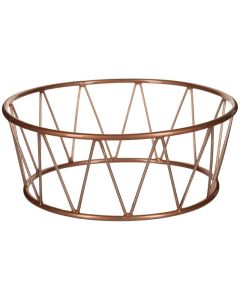 EFAY Stand universale antiscivolo Rame "Crown" Acciaio rivestito in PVC cm 25x21,2 H 10 cm