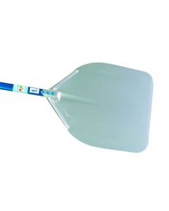 GIMETAL Pala Rettangolare Alluminio Cm 36x36 Azzurra