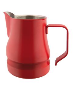 ILSA Lattiera per Cappuccino e Latte Art ￉volution Colore Rosso Acciaio inox 18-10