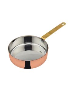 ILSA Mini Padella Linea monoporzioni Acciaio inox placcato in rame