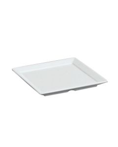 ILSA Piattino Quadrato Bianco finger food Le Petit Rosemary Melamina cm 10x10