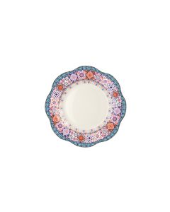LE COQ Anemone Piatto Pane con decoro Ebe D. 15 cm - Confezione 6 pezzi