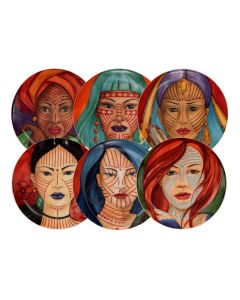 LE COQ Animae Piatto pane decoro misto cm 16