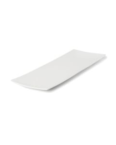 LE COQ Cassiopea Vassoio rettangolare stretto color avorio 20,5x7,5 cm