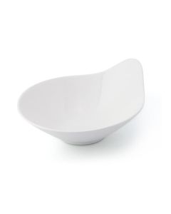 LE COQ Dyonisio Coppetta a goccia color avorio 16,5x14,5 cm H. 6,5 cm