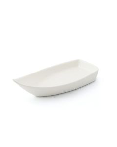 LE COQ Dyonisio Barchetta Finger Food color avorio 15x6,5 cm H. 4 cm
