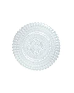 LE COQ Helios Piatto segnaposto barocco trasparente