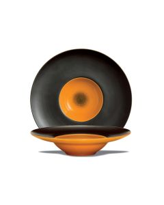 LE COQ Ekate Pasta Bowl Arancione D. 29 cm H. 5 cm - Confezione 2 pezzi