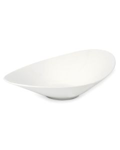 LE COQ Febe Coppa ovale color avorio 32,5x19 cm H. 7 cm