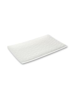 LE COQ Hesperis Vassoio rettangolare color avorio 25x15,5 cm