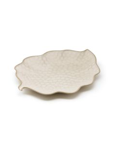 LE COQ Kypseli Vassoio Foglia beige 28x21,5 cm - Confezione 9 pezzi