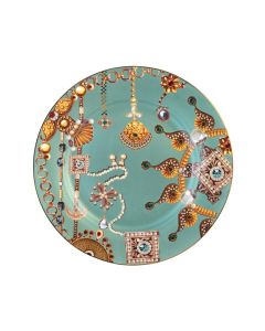 LE COQ Lithos Piatto Rotondo salvia 30 cm - Confezione 4 pezzi