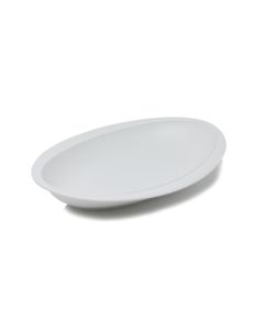 LE COQ Parthenon Piatto Fondo bianco matt 28x20 cm H. 4 cm - Confezione 6 pezzi