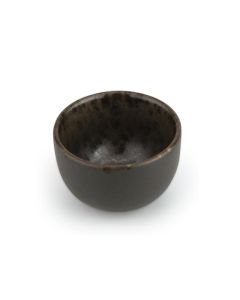 LE COQ Phobos Coppetta Tonda marrone puntinata 6,5 cm