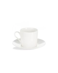TOGNANA Luzia Tazza Caffe&apos; Con Piattino Cc 100 - Confezione da 6 pezzi