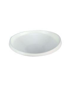 Efay Taiji Piatto fondo obliquo bianco 