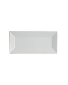 SATURNIA Kimi Piatto Rettangolare Cm 34X18 - Confezione da 4 pezzi