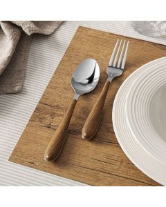 TOGNANA Tovaglietta Placemat Wood in tessuto color legno cm 45x30