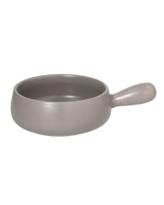 TOGNANA Padellino Grigio Porcellana D 18 cm H 7,5 cm