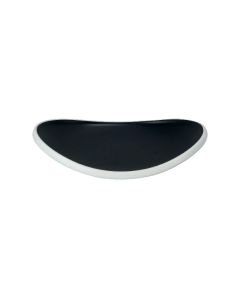 EFAY Taiji Vassoio curvo ovale nero