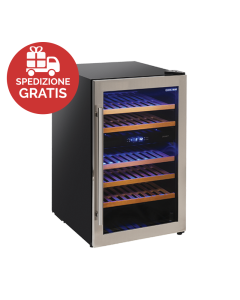 COOLHEAD Vetrina refrigerante per vini a doppia temperatura