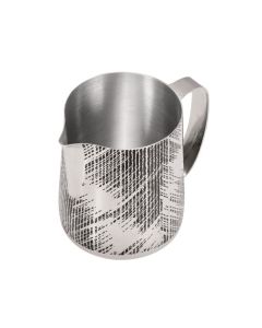 ILSA Pen Jug Lattiera per cappuccino in acciaio inox 18/10 con finitura etching tazze 3 cl 35