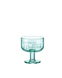 Bormioli Rocco Coppa Dessert 28 cl Graphica Green - Confezione da 6 pezzi