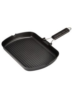ILSA Bistecchiera rettangolare DietiGrill Induction per induzione in alluminio antiaderente cm 25x35