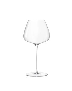 Bormioli Luigi Sapientia Burgundy Calice Vino Rosso Soffiato a Bocca cl 87 - Confezione da 2 Pezzi