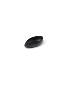 COMAS Piattino Plaisir nero cm 11,6x7 - Confezione da 6 pezzi