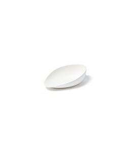 COMAS Piattino Plaisir nero cm 11,6x7 - Confezione da 6 pezzi