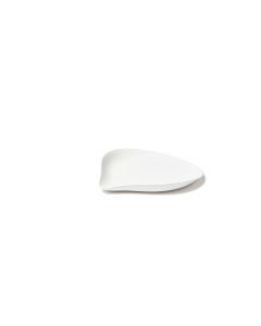 COMAS Piattino Cucchiaio Plaisir 5 XL Bianco - Confezione da 4 pezzi