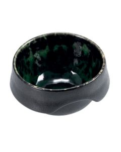 LE COQ Deimos Coppetta nera e verde reattivo cm 9,5 X 5 - Confezione 12 pezzi