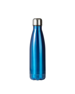 ILSA Bottiglia termica doppia parete con custodia 50 cl acciaio inox 18/10 - Blu